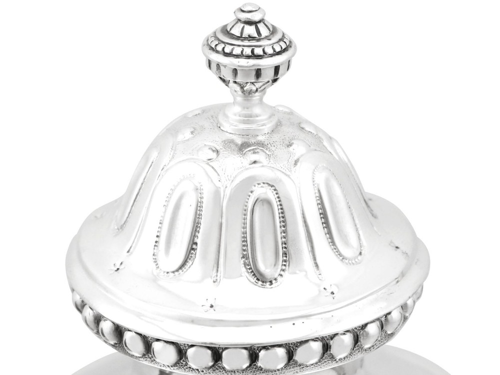 Antique German Silver Coffee Pot
