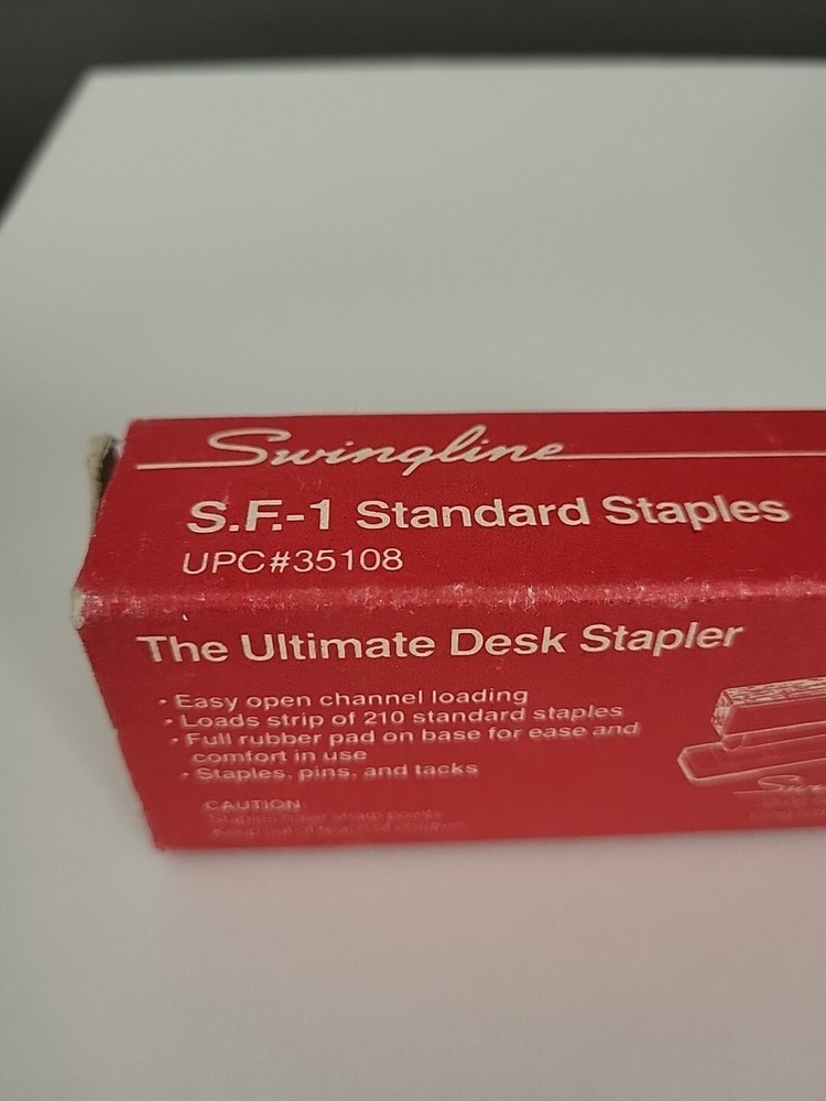 Swingline SF 1 Staples Open Box