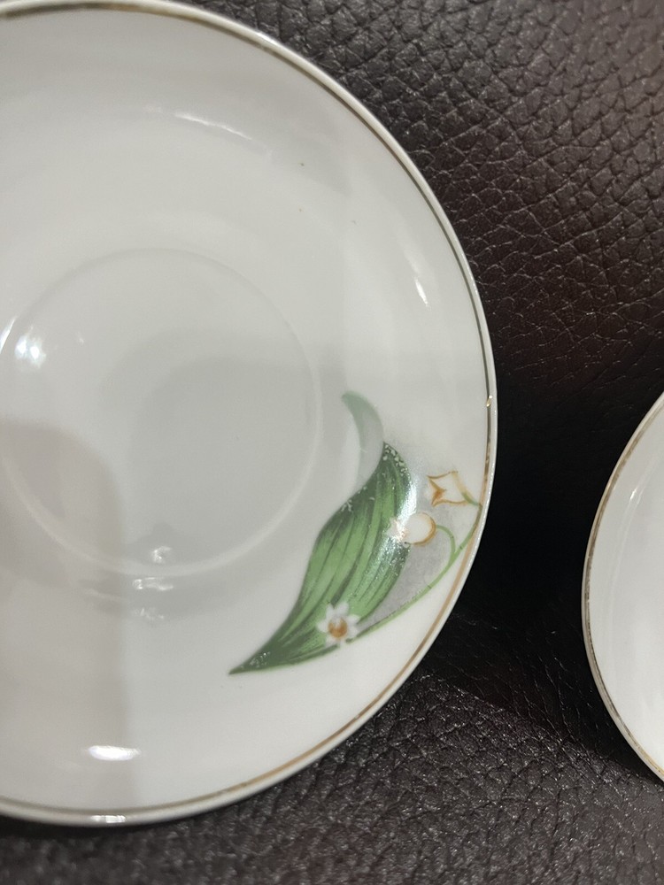 2 Japan Small Saucer Pre Owned