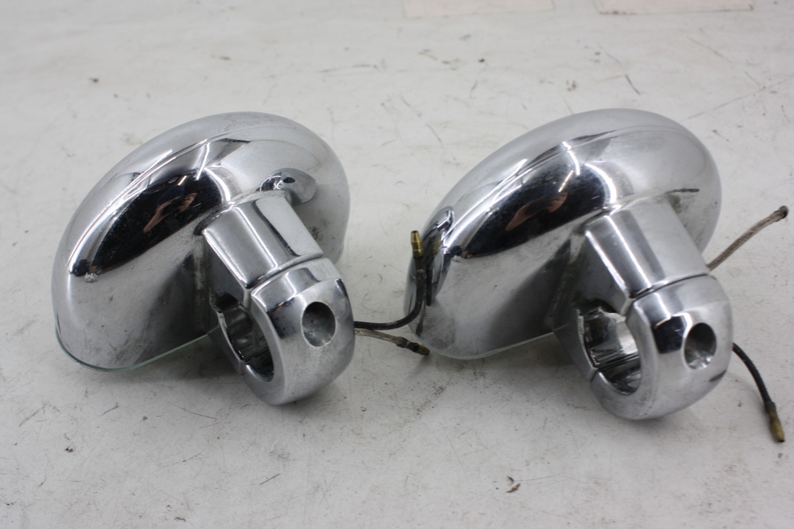 07 HARLEY-DAVIDSON STREET GLIDE FOG LAMP SET HALOGEN FOR 1 1/4" ENGINE GUARD