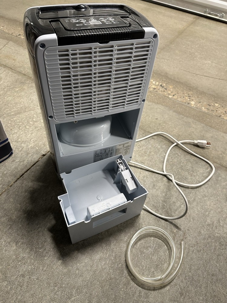 Compact 20 Pint Portable Dehumidifier with Humidity Sensor, Timer, 2 Speed