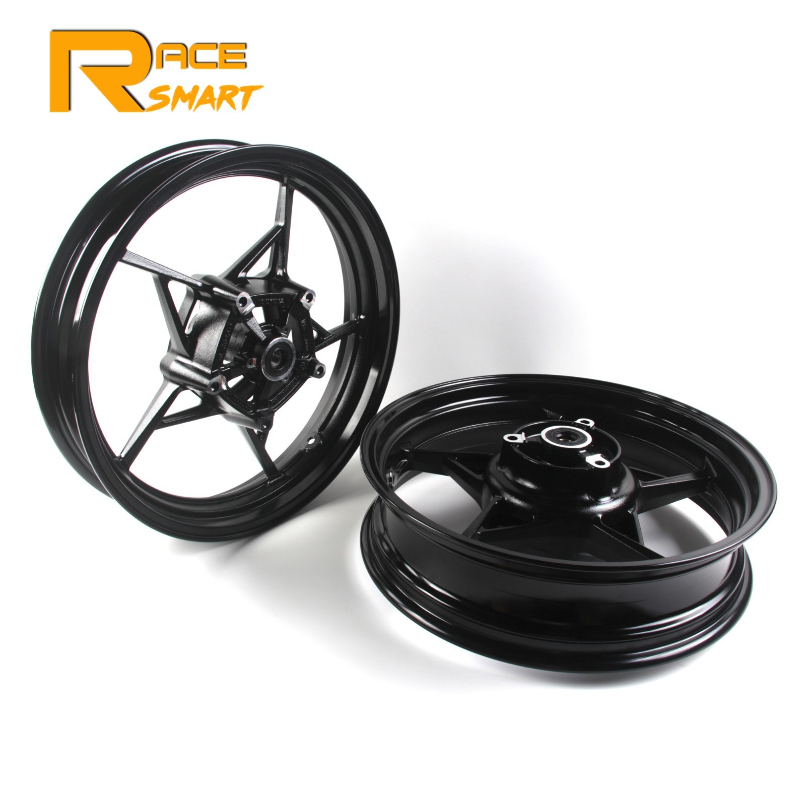 17"x3"/4" Tubeless Front Rear Wheels Rims For Kawasaki Ninja 500 Z500 2024 2025
