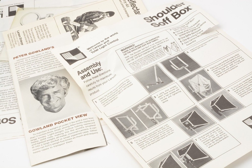 Larson SOFF Box "Window Light" SSOFB 17" Square, Complete w/ Bracket+Clamp