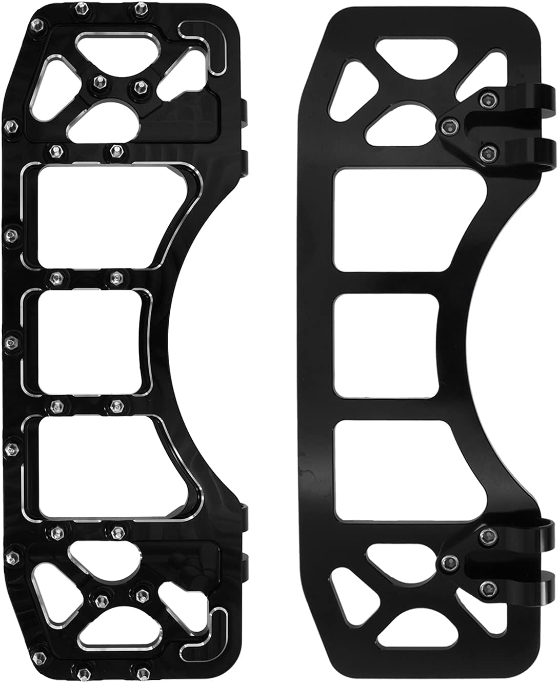 Foot Pegs Floorboards Brake Arm Shifter Levers Pegs MX Style For Harley Touring