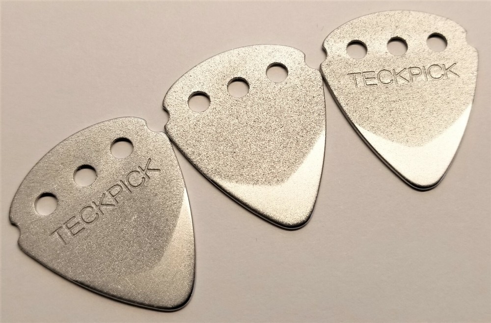 Dunlop Guitar Picks  Techpick Aluminum Metal 3 pk