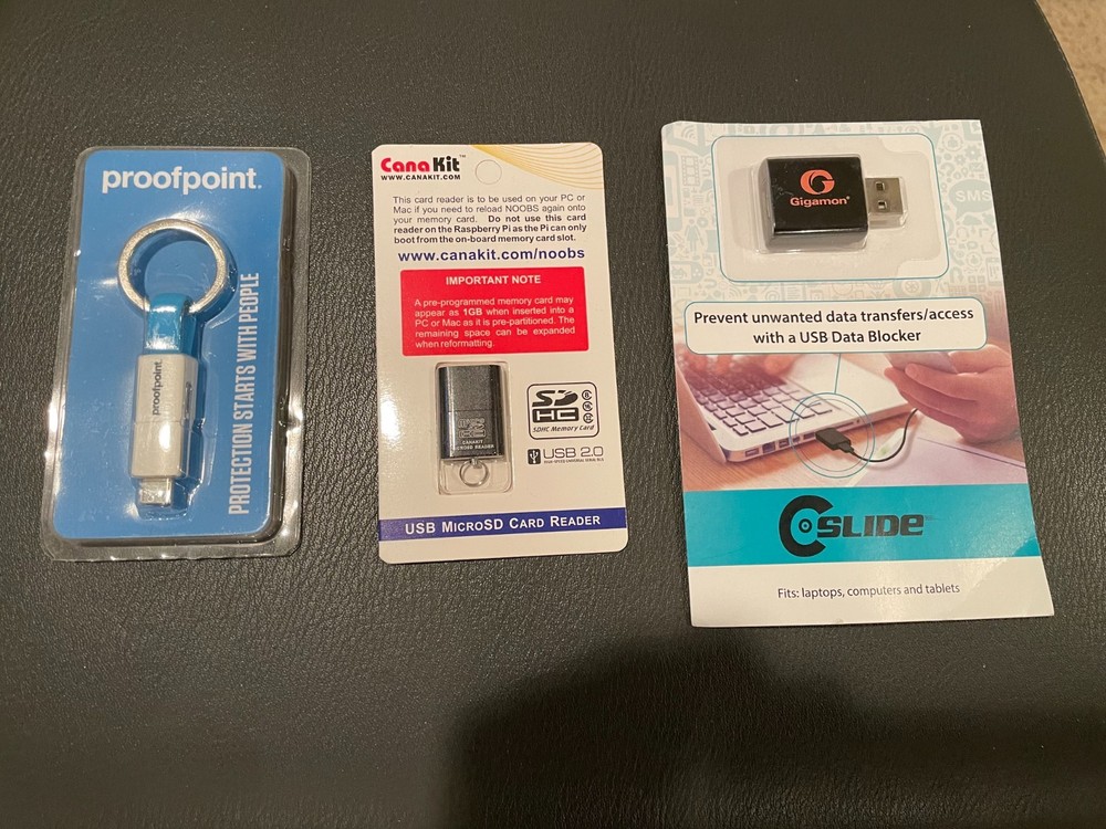 3 in 1 Keying Cable/Card Reader/Data Blocker