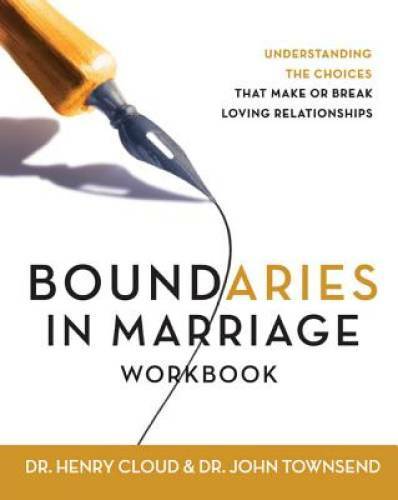 Boundaries in Marriage Workbook - Paperback By Cloud, Henry - GOOD