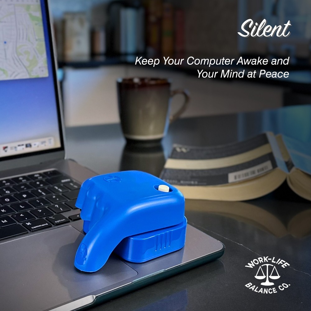 Laptop Touchpad Mouse Jiggler - Doesn't Require Mouse – AA Battery Powered