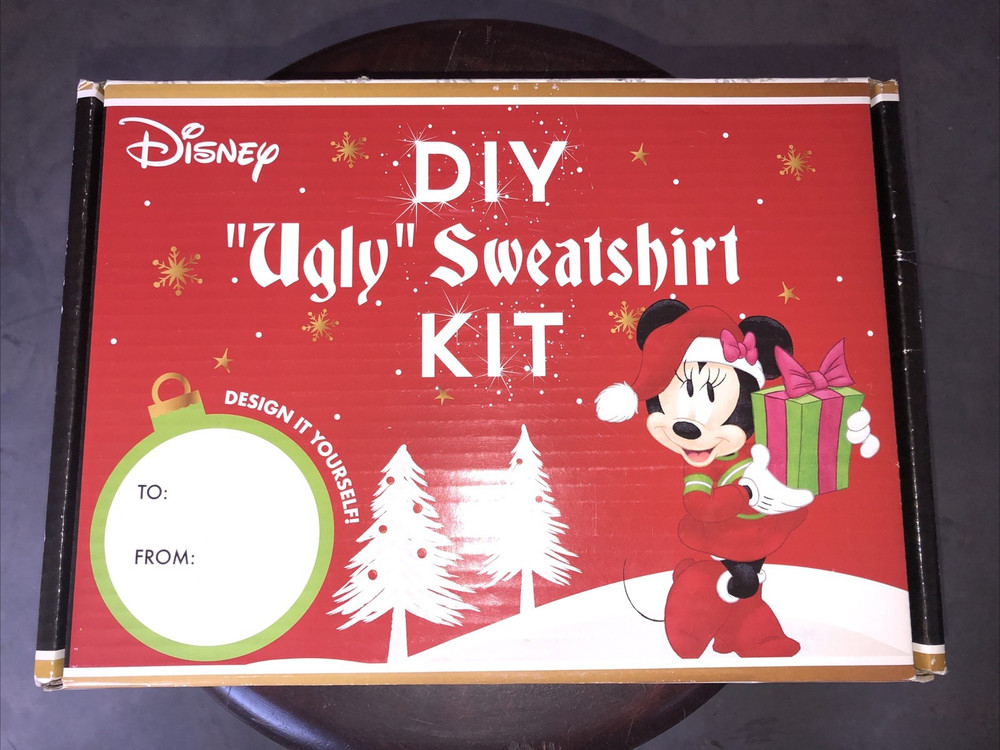 DIY Disney Ugly Sweater Kit  - Size XTRA Small