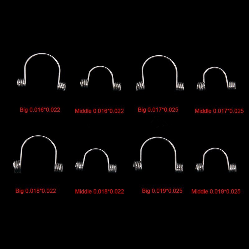 Dental Orthodontic Teeth Torque Rectangular Spring Anterior Wire 16×22 L/M/S