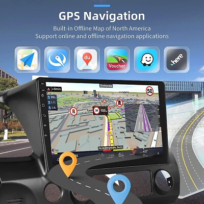 10.1" Android 13.0 Car GPS Stereo Radio Carplay for Honda CIVIC 2006-2011 w/CAM