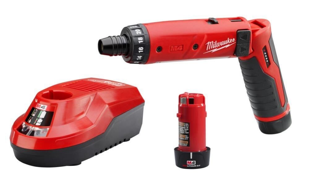 Milwaukee M4 1/4 In. Hex Screwdriver Kit