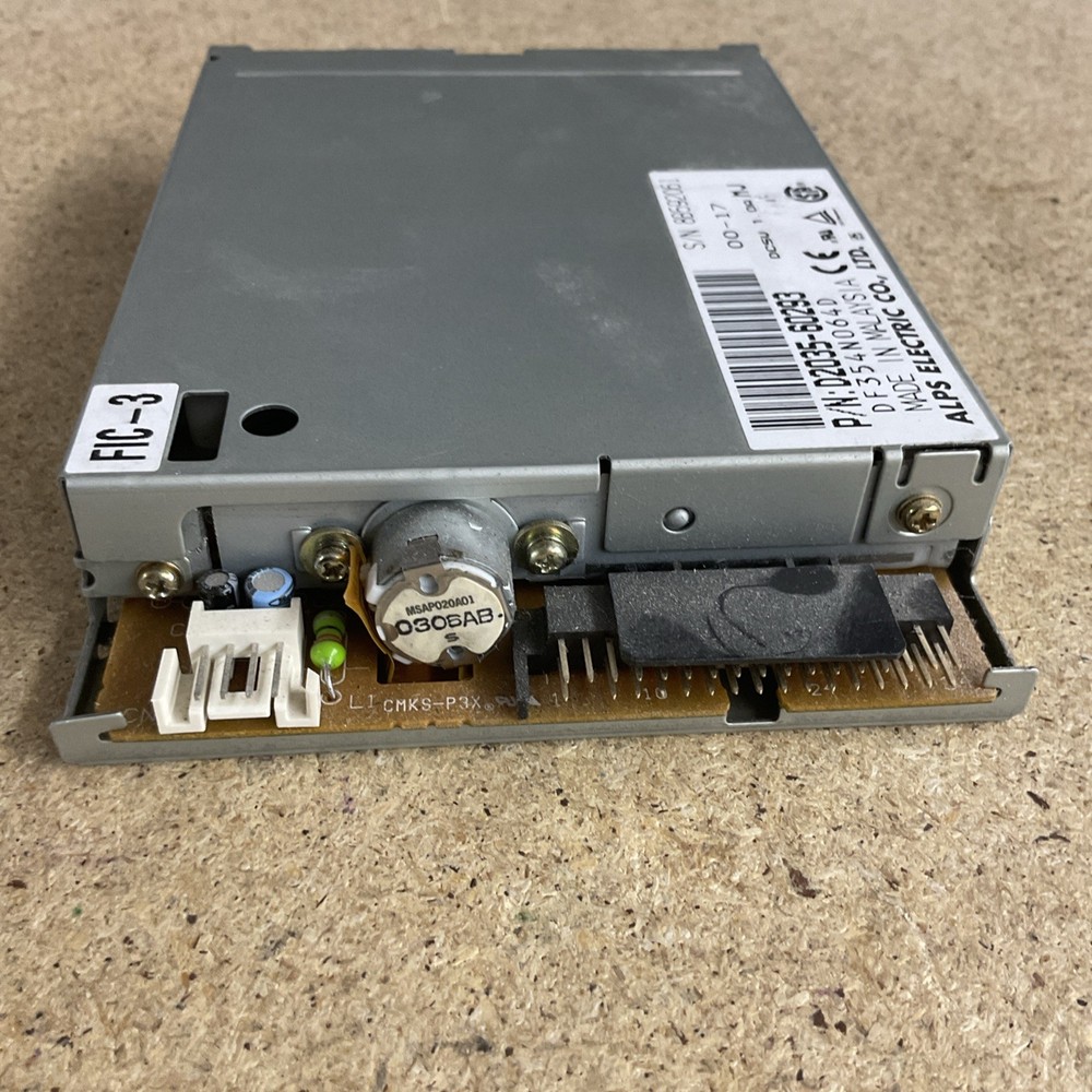ALPS D2035-60293 Floppy Drive Untested