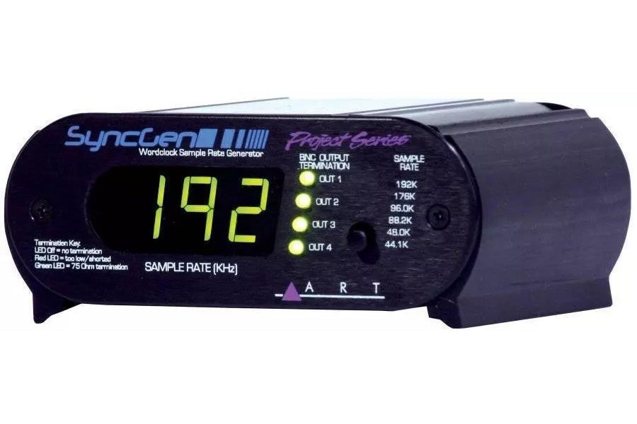 ART SYNCGEN Digital Sync Generator with Word Clock and S/PDIF Connections