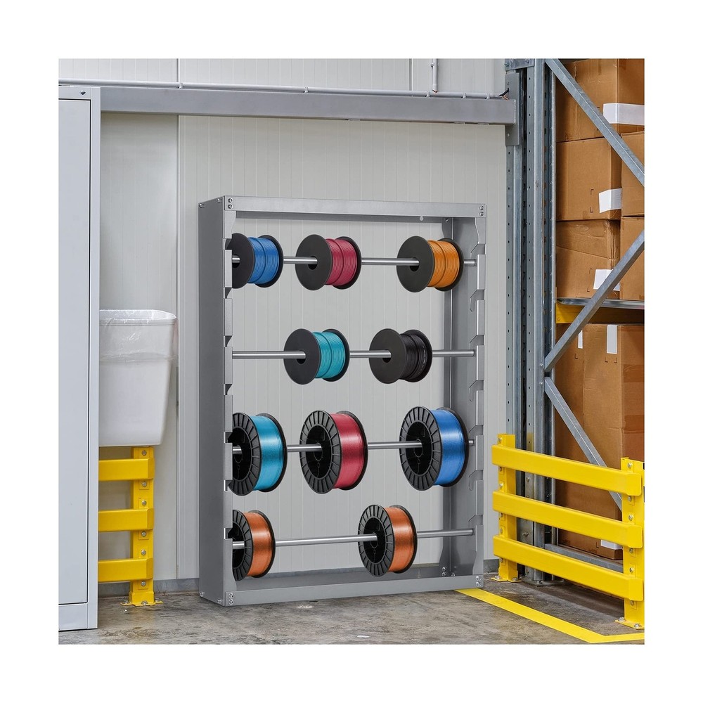 tonchean Wire Spool Rack, Wire Spool Holder Wall Mounted, Cable Dispenser wit...