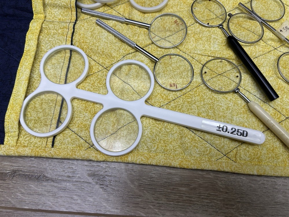 Vertex Distance Conversion Chart and Trial Lenses Lens Set