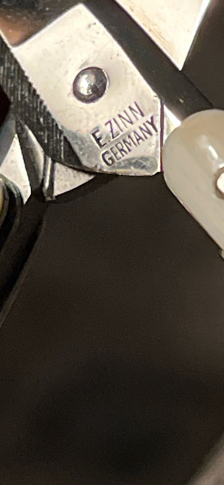 E. ZINN Germany Small Multi Tool Pearl Handles Original Packaging Early 1900’s