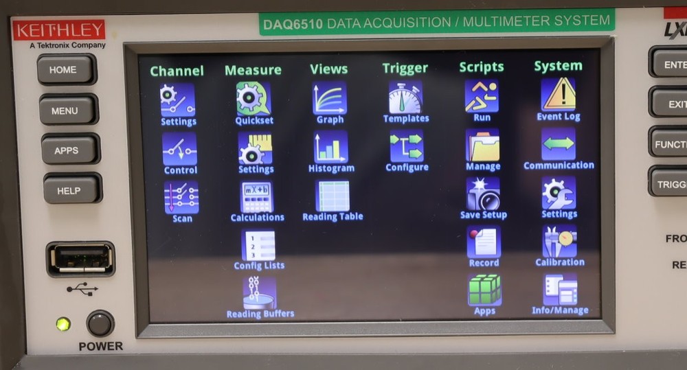 Keithley DAQ6510 Data Acquisition/Multimeter with 7701 Differential Multiplexer