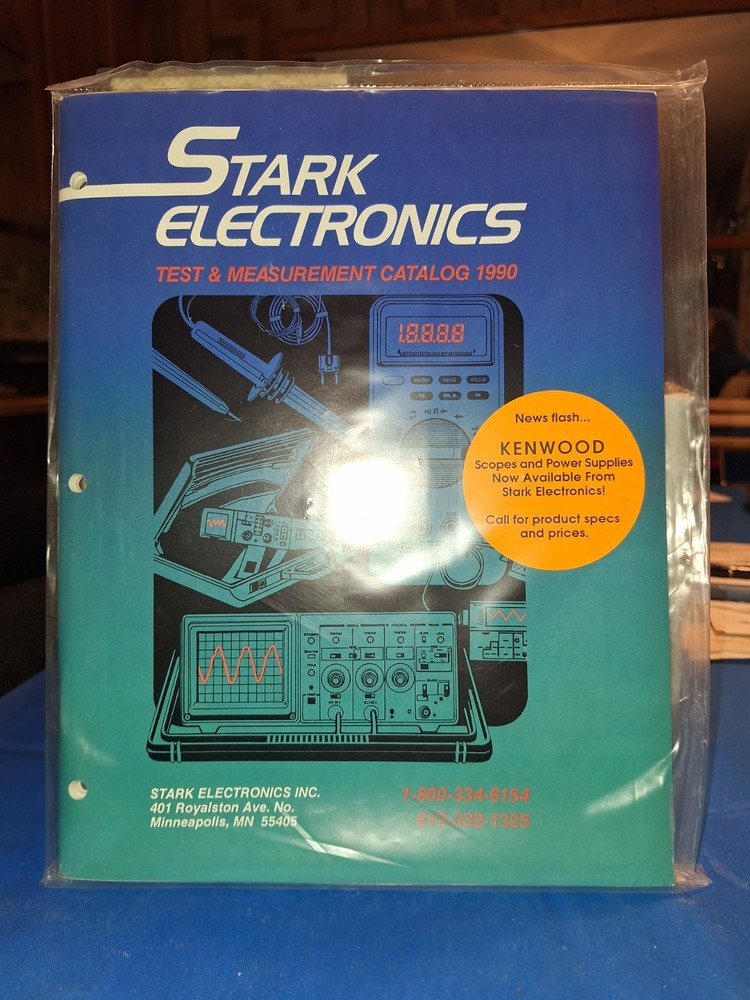 1990 Stark Electronics catalog never opened