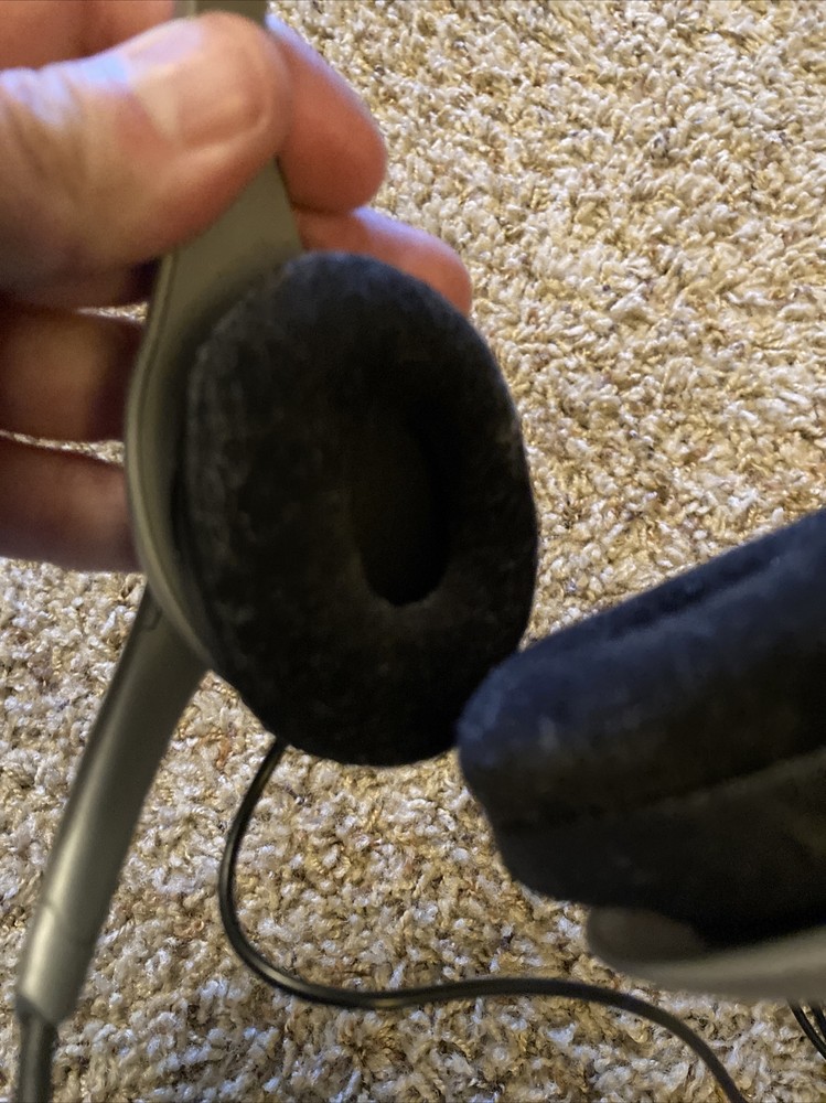 CYBER ACOUSTICS SLVR STEREO HEADSET/MIC