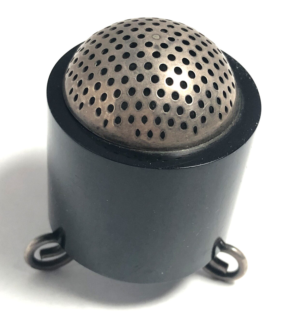 Vintage Sterling & Bakelite Dome Muffineer Diffuser Shaker MCM Deco USA