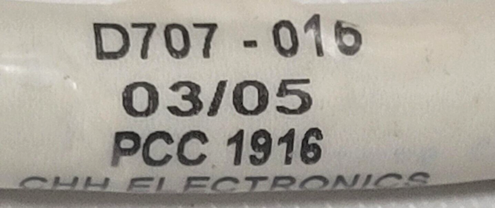 Siemens SCI Cable IRS3, REF 8379302, CHH Electronics D707-016