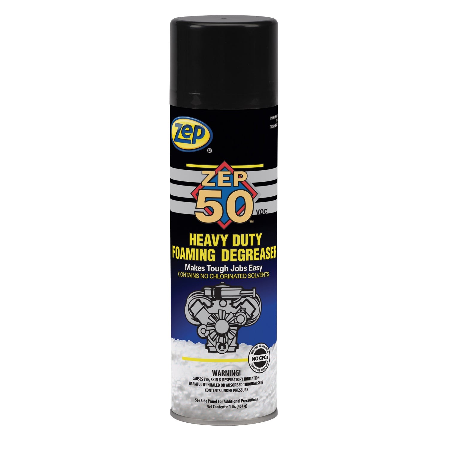 Zep 50 VOC Heavy Duty Foaming Degreaser 16 Oz (Case of 12) 361301