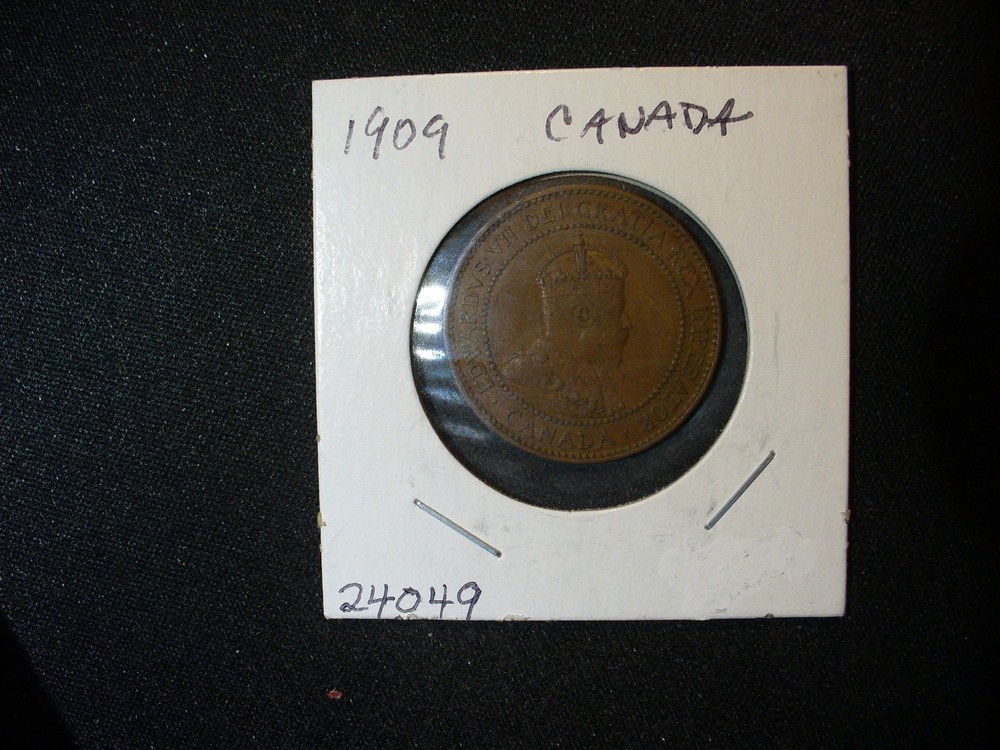 Canada 1909 Large Cent Coin