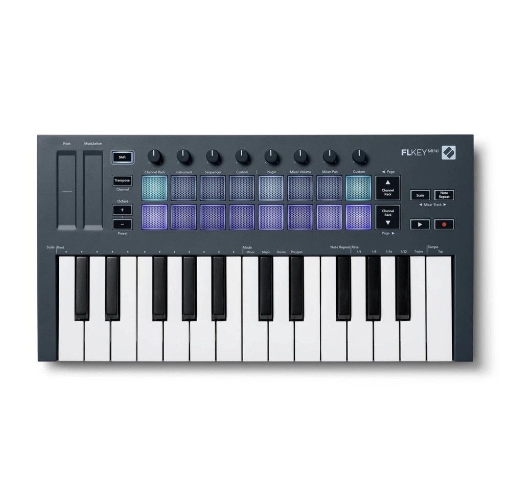 Novation FLkey Mini for FL Studio All Versions.