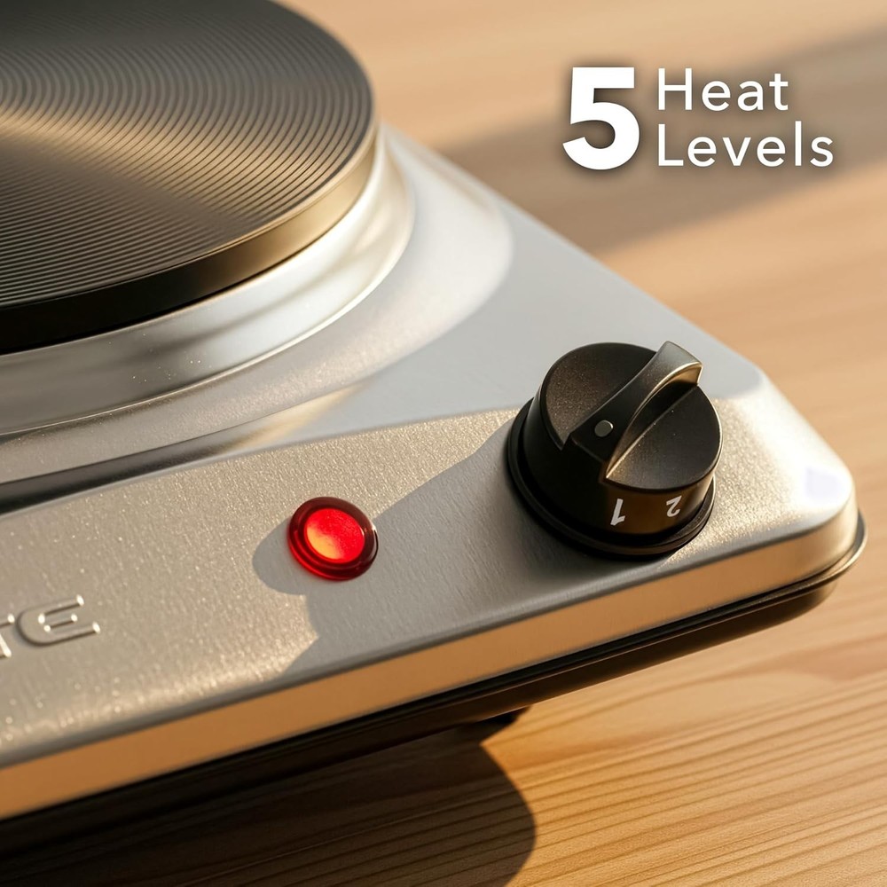 Portable Electric Countertop Single Burner