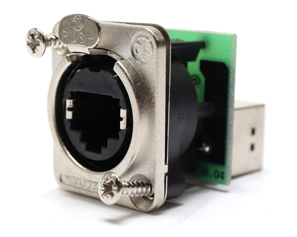 Neutrik NE8FDP etherCON RJ45 Feedthrough Receptacle