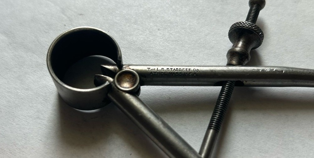 STARRETT 6" INSIDE CALIPERS- VINTAGE