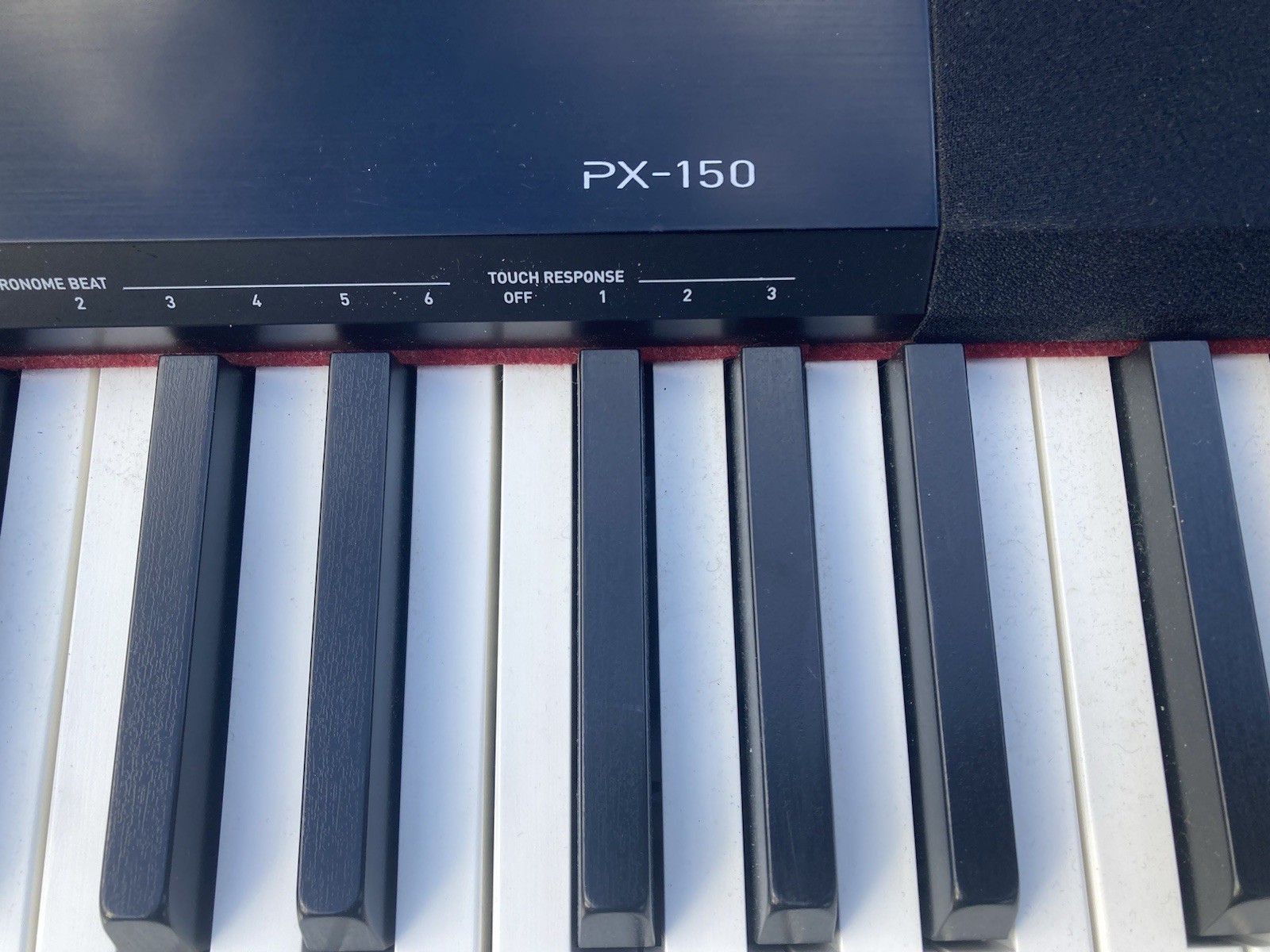Casio PX-150BK PRIVIA Professional Piano Keyboard PX-150 Excellent Working Nice