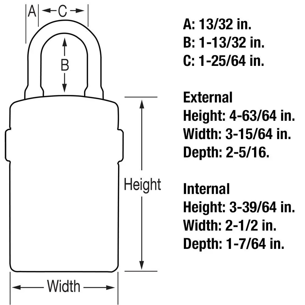 Master Lock Key Portable Lock Box Safe Code, Bluetooth, 5440EC New