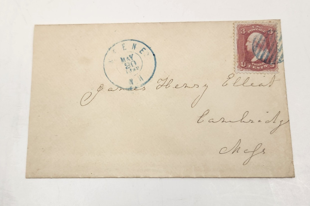 Civil War Letter With 3 Cent Stamp Orange Washington # A25  May 20 1862