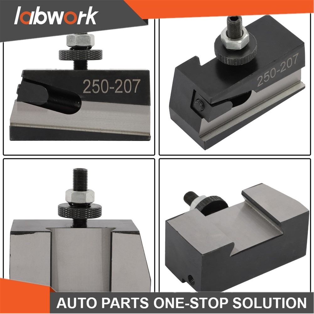 Labwork 6 Pack BXA Tool Post Set 250-200 Complete Quick Change System for Lathes