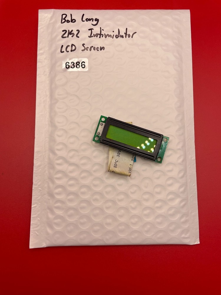 Bob Long 2K2 Intimidator LCD Screen