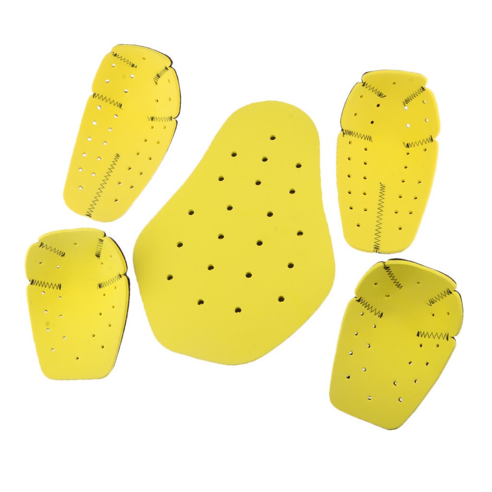 5pcs Motorcycle Elbow/Back/Shoulder Pads Armour Insert