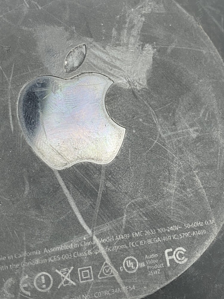 Apple TV 3rd Generation Model A1469 Includes Power Cable No Remote Tested Works