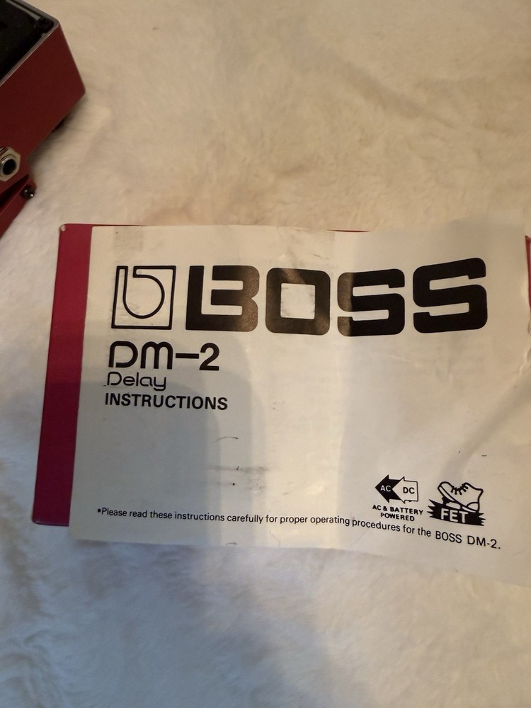 boss dm-2 delay