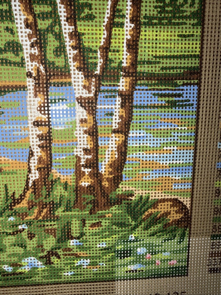 Printed needlepoint Tapestry Gobelin L Spring Canvas Only 40x50cm