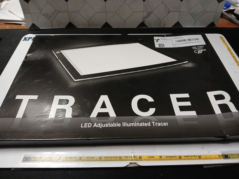 LED Light Pad for Tracing Rechargeable ADJUSTABLE ILLUMINATED Ultra Thin Tracer