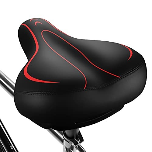 Xmifer Oversized Bike Seat Universal Replacement Saddle MTB Road Comfortable
