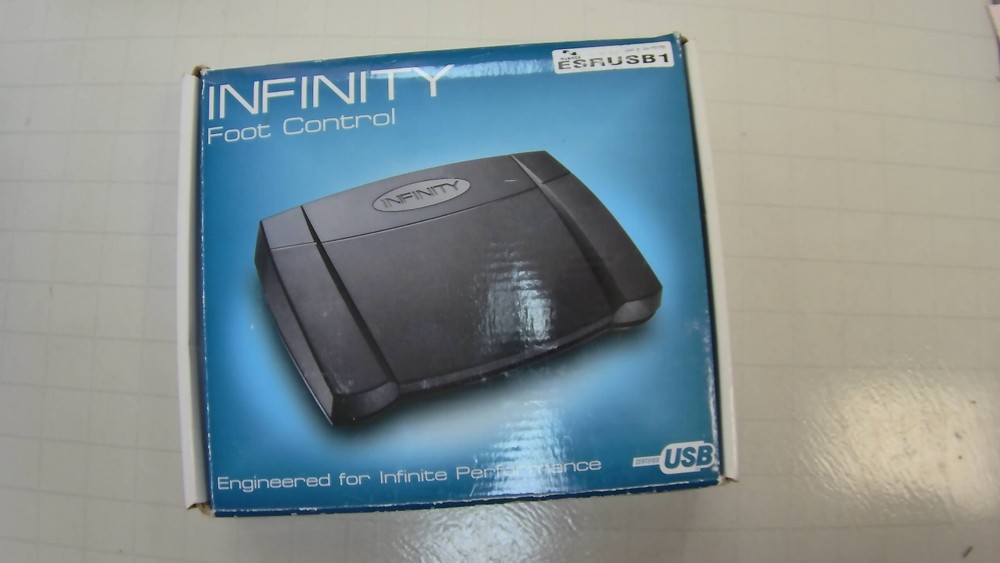 VEC Infinity 3 USB Foot Pedal Control