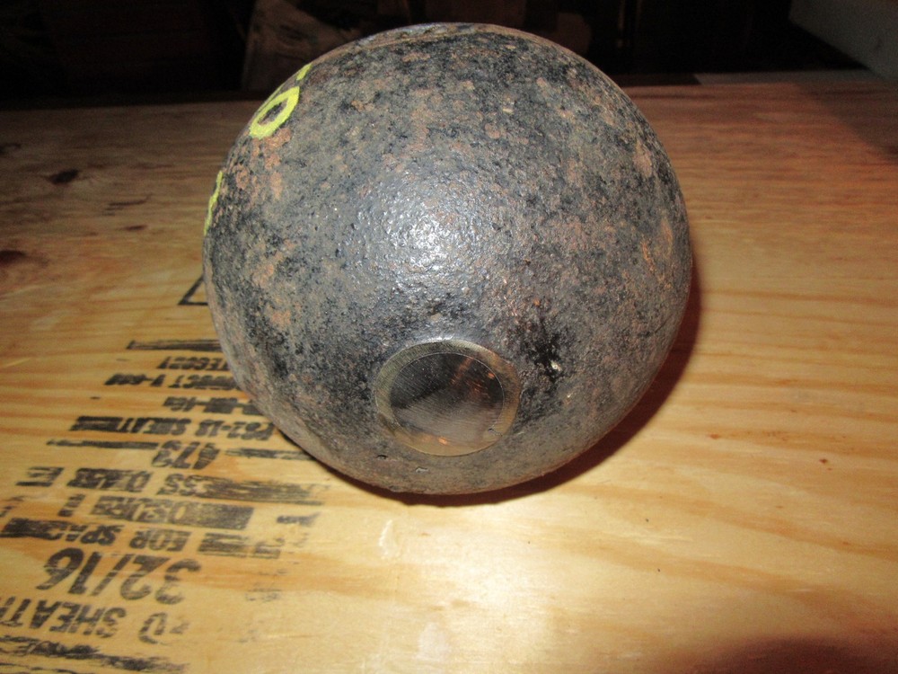 YORK Globe Half 50 Pound Glob Grip Number Side