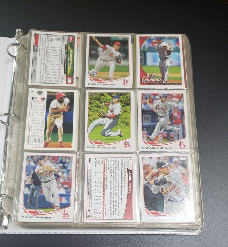 Baseball card binder album