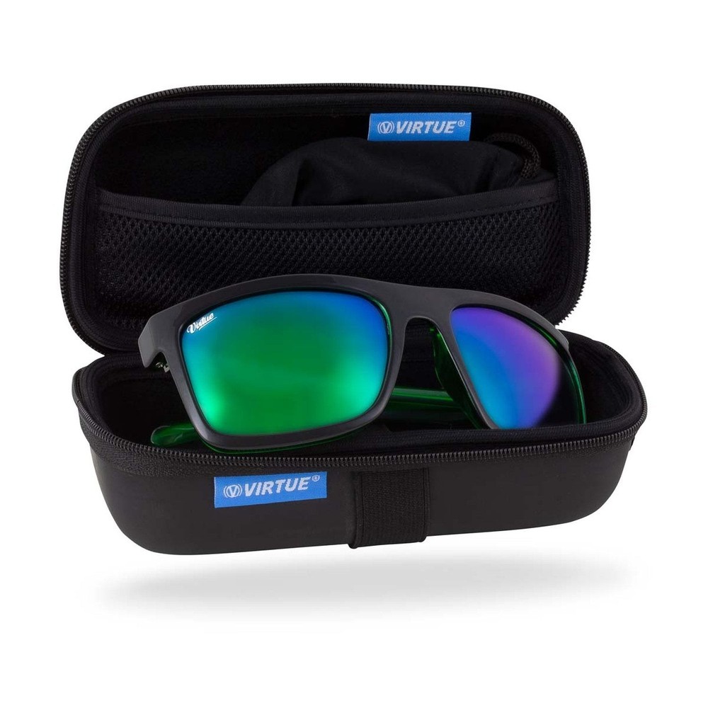 Virtue Polarized Sunglasses - V-Paragon - Emerald Black
