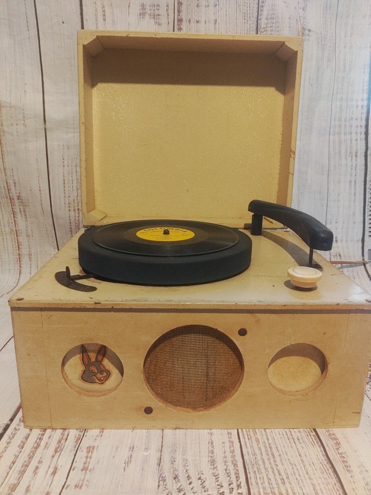 Vintage Junior Jukebox Record Player Phonograph