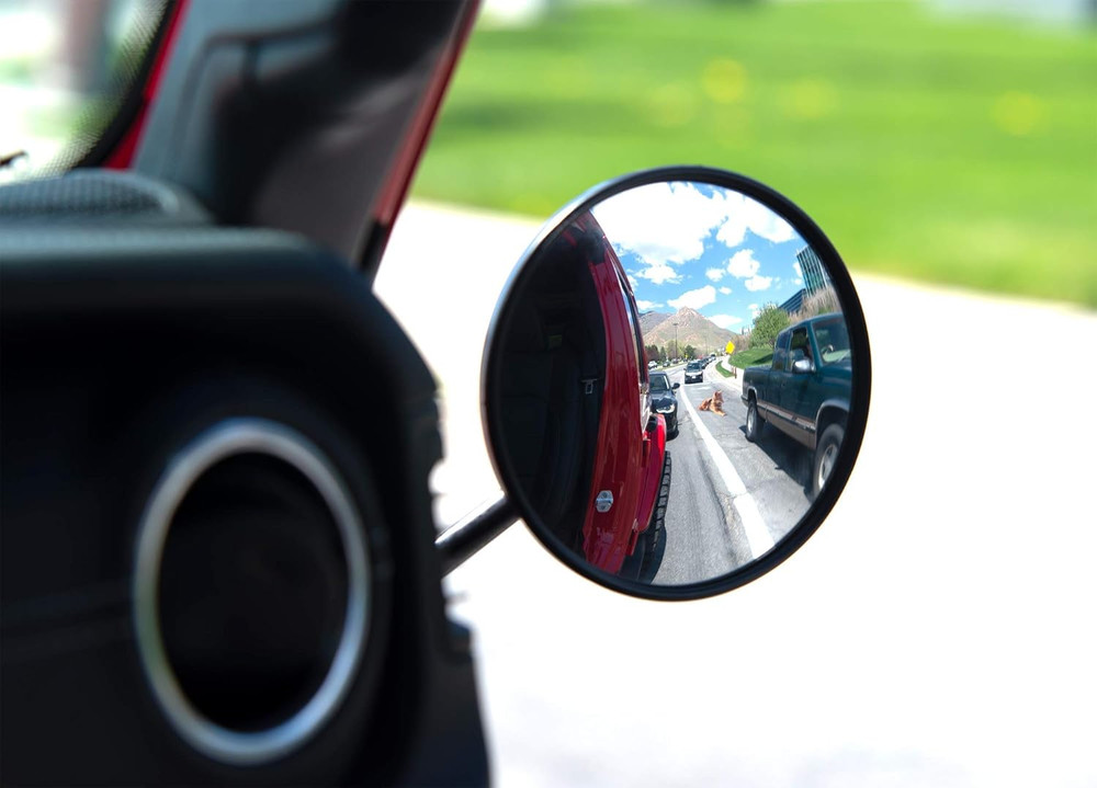 | Coyote Mirror™ | Compatible with Jeep Wrangler & Gladiator | Quick Removal Rep