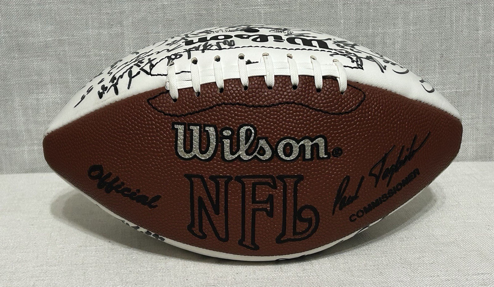 Authentic 1995 New York Giants Team Signed Football 25+ Autographs Walker Sehorn